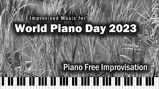 World Piano Day 2023 | PIANO Free Improvisation