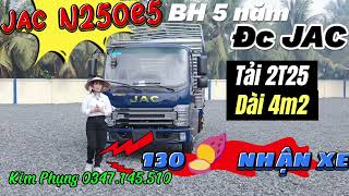 Báo giá chi tiết xe JAC N200E5/N250E5 khuyến mãi 10 Triệu nhận xe nhanh với 120 triệu