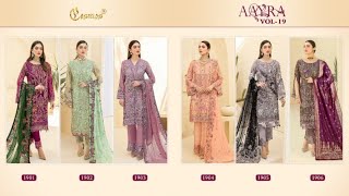 Cosmos Aayra Vol 19 Heavy Georgette Suits Single Available