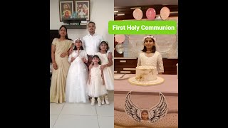 First Holy Communion of Christy - Highlights #grandghayahotelDubai