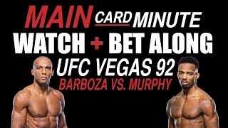 UFC Vegas 92: Barboza vs. Murphy LIVE Stream | Watch Along Fight Companion | UFC Fight Night 241