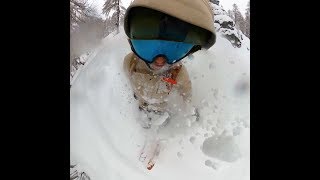 Zauchensee deep powder skiing