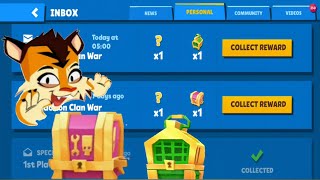 Clan War Finished and Collect the lucky Crates |Zooba