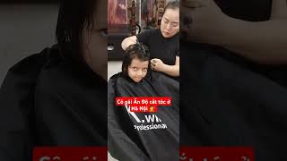 Cô gái Ấn Độ cắt tóc tại Hà Nội | thời trang | #hairstyle #haircut #indian #girl #vietnam #fashion