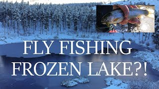 Fly Fishing a FROZEN LAKE?! - Fall in the Beartooth Mountains!