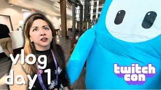 An unexpected SURPRISE at Twitchcon... | Day 1 Twitchcon Vegas