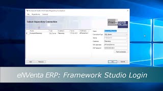 eNVenta ERP ✅ Framework Studio Login