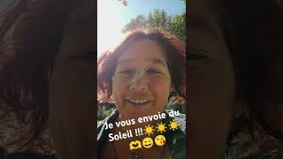 Je vous envoie du Soleil !!!☀️☀️☀️ 🫶😄😘 #energiepositive #bonnesondes #soleildautomne #joie #partage