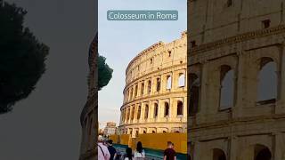 Colosseum in the Evening | Rome #travel #fun #life #shorts #history #art #beautiful #beauty #italy