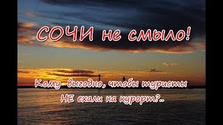 Сочи не смыло! Реальная ситуация на курорте.