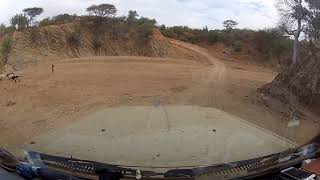 Sandy track to meet the Karo