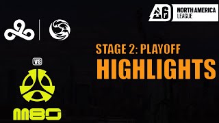 [HIGHLIGHTS] C9BC vs M80 | North America League 2024 - Stage 2 | Playoff