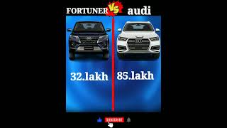 fortuner vs audi ❓️#viral #shorts #car‍‌ ‍#vechicles