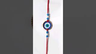 Diy Evil Eye Rakhi(6) #rakshabandhan #rakhispecial #diyrakhi#paperrakhi#evileyerakhi @craftysapnaa