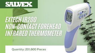 Virtual Product Inspection at Salvex - Extech IR200 Non-Contact Forehead Infrared Thermometer