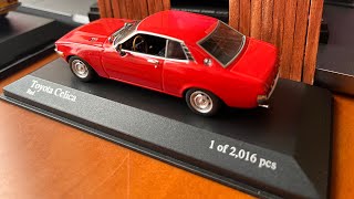 Toyota Celica 1975 red 1:43 Minichamps