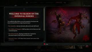 Diablo 4 Season Of The Infernal Hordes Is Here!