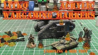 LITKO Acrylic Wargaming Markers - Unboxing & Size Test