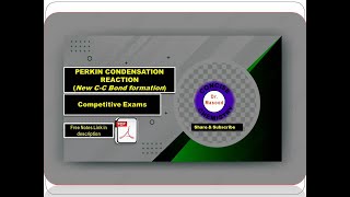 Perkin Condensation Reaction