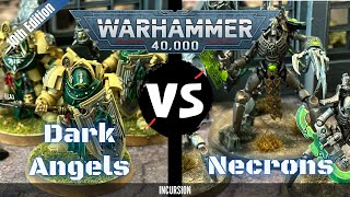 Dark Angels vs Necrons | Warhammer 40k 10th Edition Battle Report