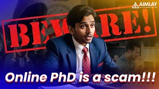 ❌Online PhD BANNED❌ by UGC | Latest Update  #UGCNotice