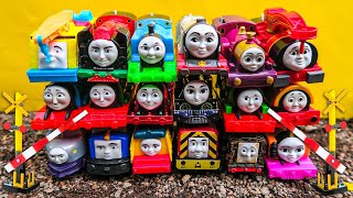 Drama Menjalankan Kereta Api Thomas Mainan, Merakit Kereta Thomas Percy, Henry, Gordon dan Ashima