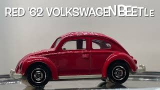 John316diecast 2019 Matchbox Red '62 Volkswagen Beetle