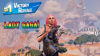 LADY GAGA Squad Win Gameplay! | Fortnite Battle Royale: Chapter 5 Season 2 No Builds