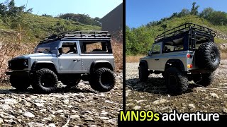 MN99s  land rover defender, 랜드로버 디팬더  off-road adventure, rc crawler , rc crawling, rc오프로드  #epic 21