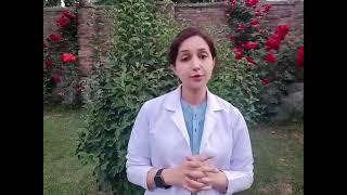 Dr. Shazia Shafi, Consultant Ophthalmologist message on Vaccination