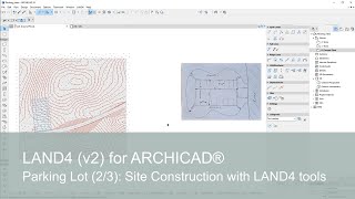 Parking lot (2/3): Site Construction with LAND4 Tools | LAND4 for ARCHICAD®