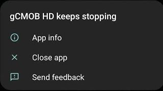 how to fix gcmob hd keeps stopping problem 2024 | gcmob keeps stopping