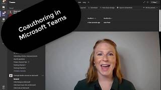 Coauthoring in MS Teams