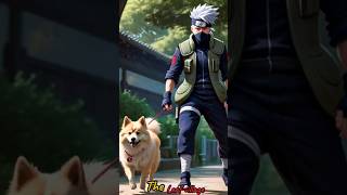 Kakashi the copy dog 🐶🥲 #anime #viral #naruto #shortsfeed