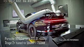 NEW Porsche 992 Carrera S 3.0T 450hp - STAGE 2+ tuned to 585HP-750NM - Powered by ASD PERFORMANCE