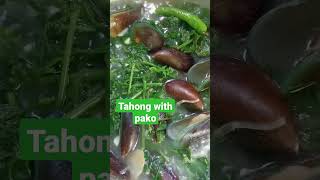 Tahong with pako #seafood #yummy #shortvideo #viral