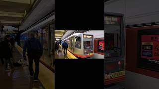 SF Muni Metro: J Church arriving at Powell Station