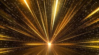 Luxury Gold Glittering Lights Ceremony Awards Stage 4K Background Animation Motion Graphic Footage