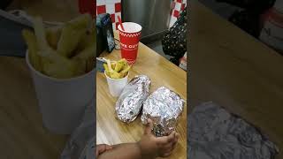 Five Guys Restaurant Genting Highlands Only One Outlet in Malaysia | Burger Fries Milkshake