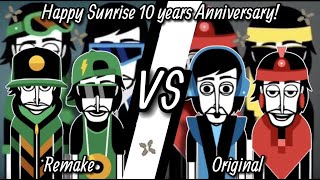 Remake Sunrise & Original Sunrise (Side by Side) || Incredibox!