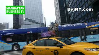 At the entrance of   TRAVMEDIA'S INTERNATIONA MEDIA MARKETPLACE – IMM NYC JANUARY 25 2024 -