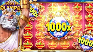 GATES OF OLYMPUS 1000 TÜRKÇE ⚡ 1000X ATTI BÜYÜK KAZANÇ !!⚡ #slotoyunları