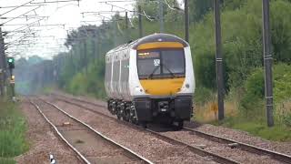 Trains at Waterbeach, Fen Line: 04/08/2018