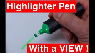 ProMark VIEW Highlighter Pens - Hands on Review - by Mitsubishi Pencil Company Ltd