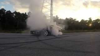 Toyota MR2 Turbo Burnout