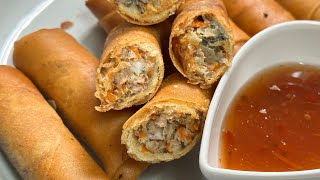 Easy Delicious Egg Rolls So Good You'll Want Them Every Day!