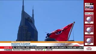 Riverkeeper Removes 1 Ton of Nashville Tornado Debris from Cumberland River