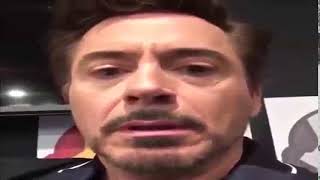 robert downey jr makes a funney noise haha ;)