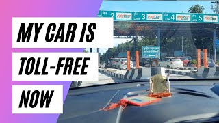 My Car is Toll-free now | Doiwala Toll plaza | Car toll-free process | Dehradun Toll plaza #tollfree