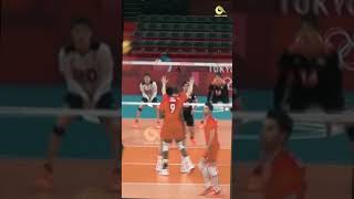 Ran and Yuki #volleyball #shortvideo